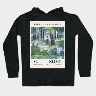 Gustav Klimt Kirche In Cassone Painting Exhibition Hoodie